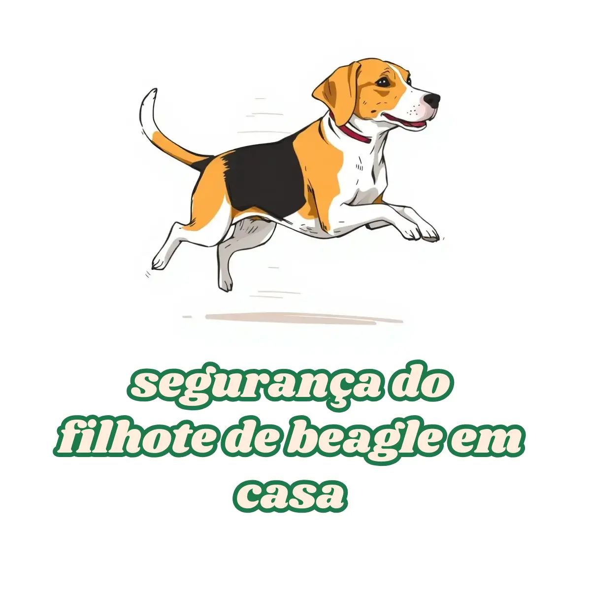 Segurança do Filhote de Beagle em Casa